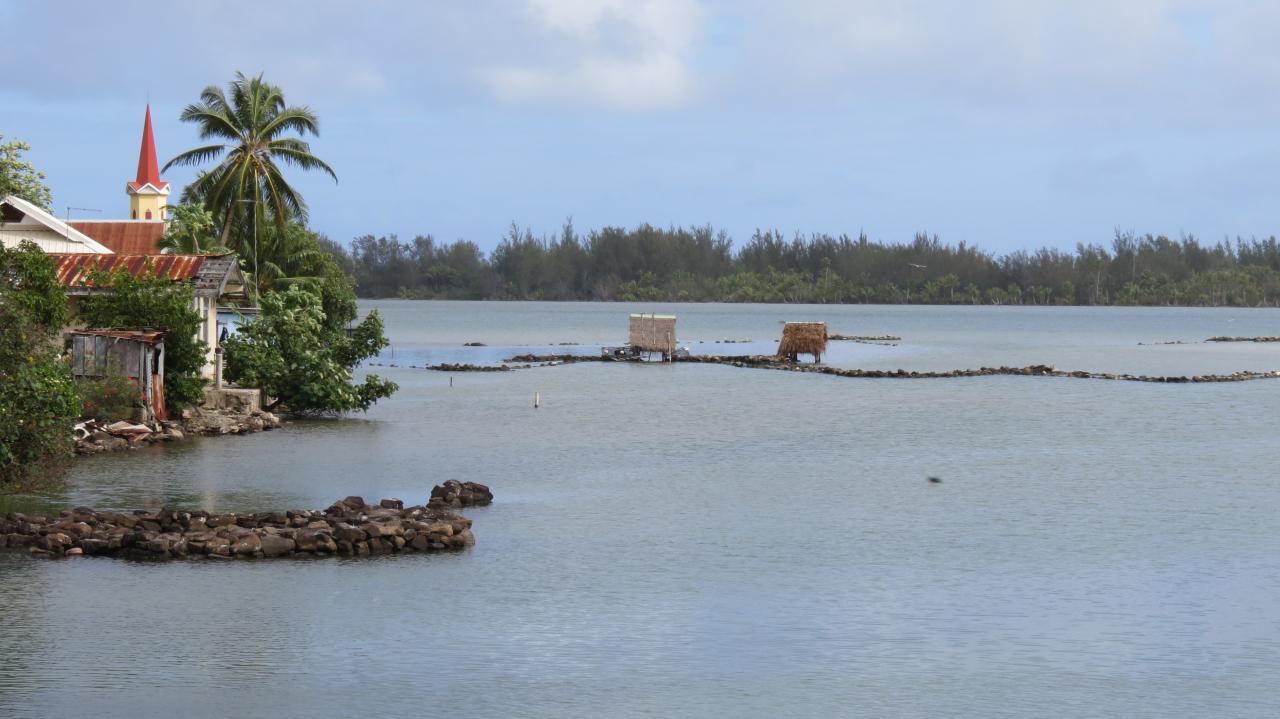 Huahine Pièges à poissons de Faunaa Nui 