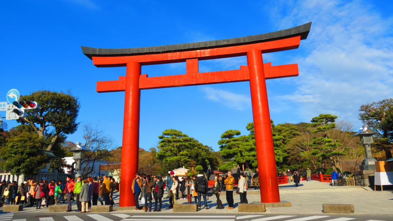 Kamakura Sanctuaire Tsurrgaoka (1)