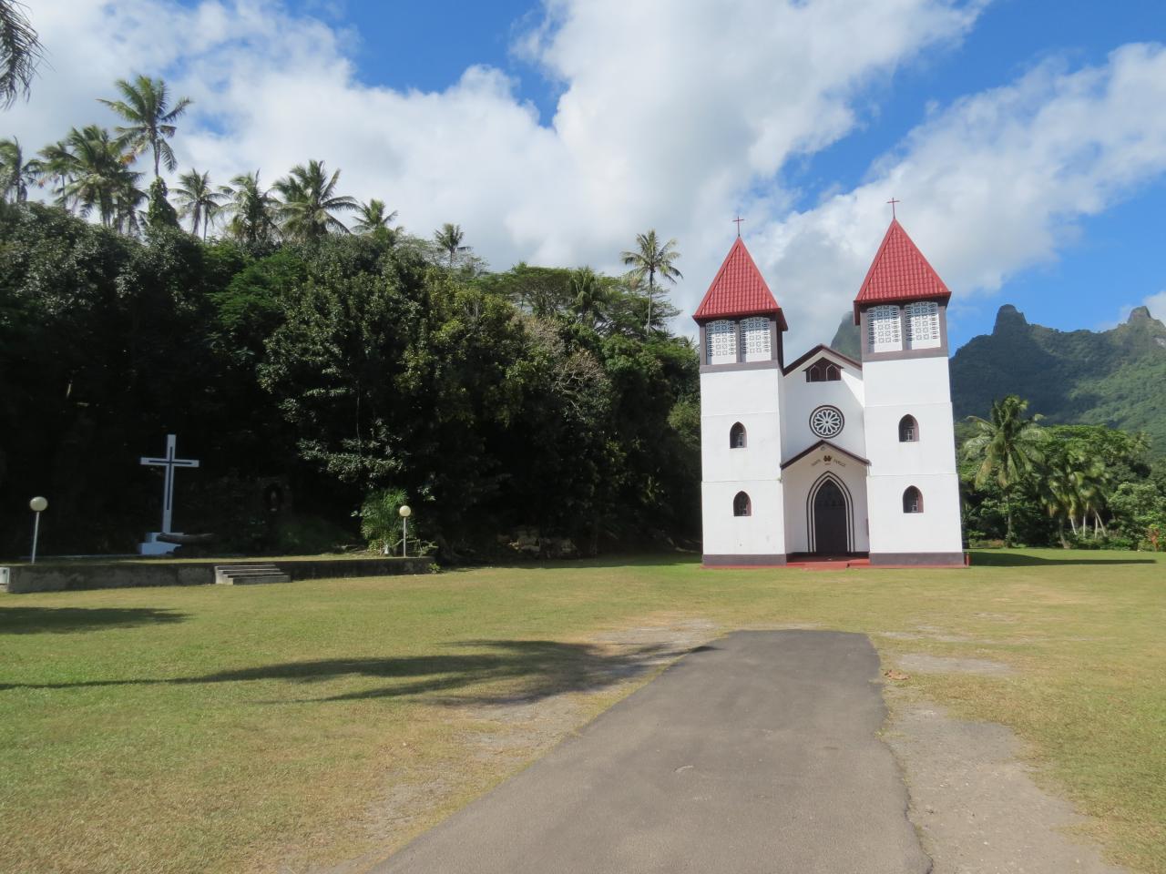 Mooréa Eglise de la Sainte Famille 