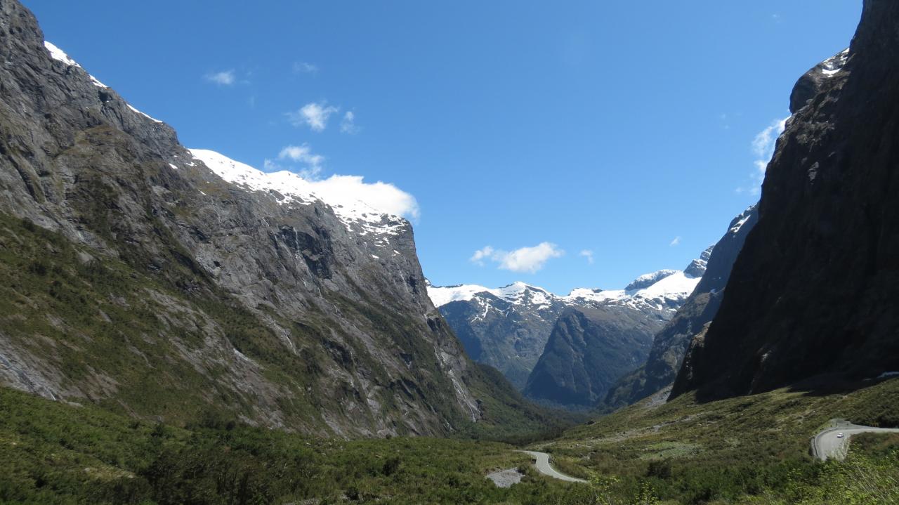 Sur la Route de Te Anau à Milford 