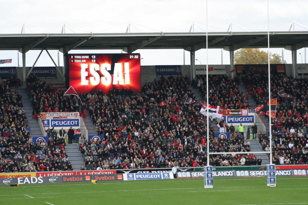 Match de Rugby au stade Ernest Walon