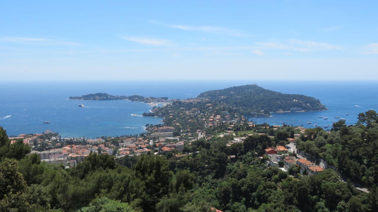 SAINT CAP FERRAT DE LA MOYENNE CORNICHE  