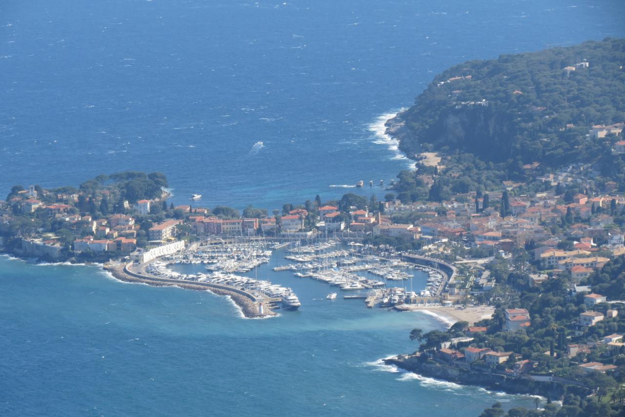 SAINT JEAN CAP FERRAT VUE DE LA GRANDE CORNICHE 