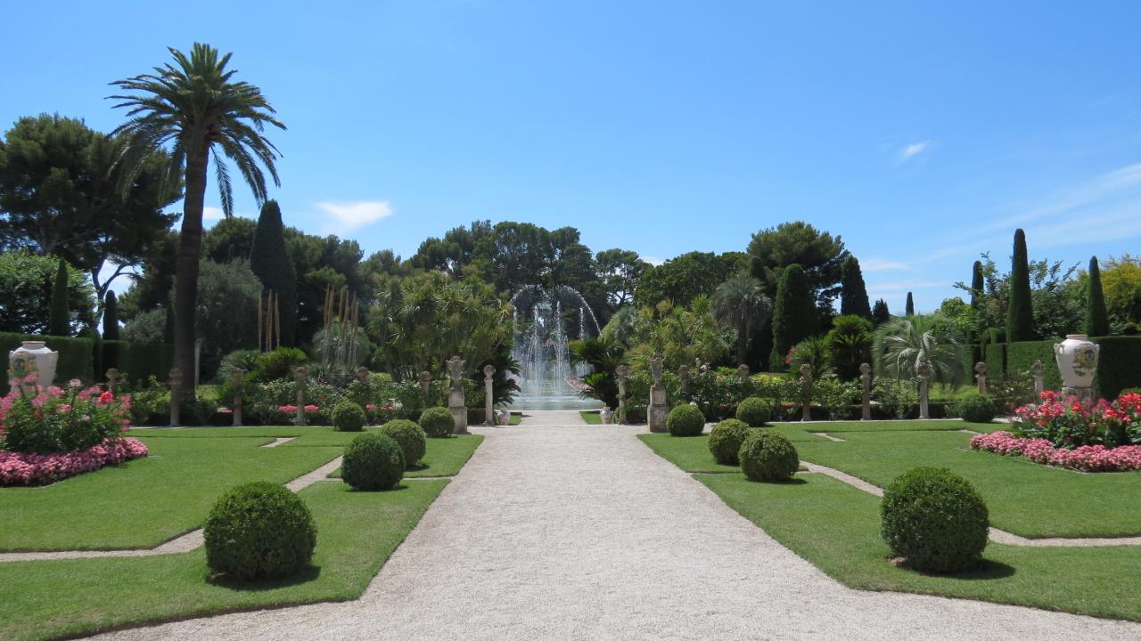 Villa eprussi rotchild saint jean cap ferrat 