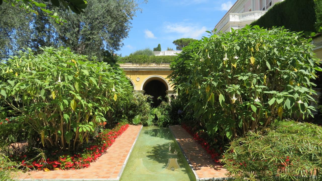 Villa eprussi rotchild saint jean cap ferrat  