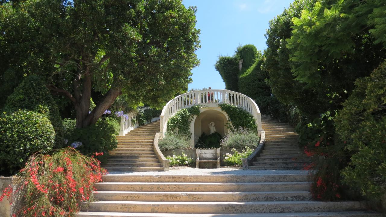 Villa eprussi rotchild saint jean cap ferrat  