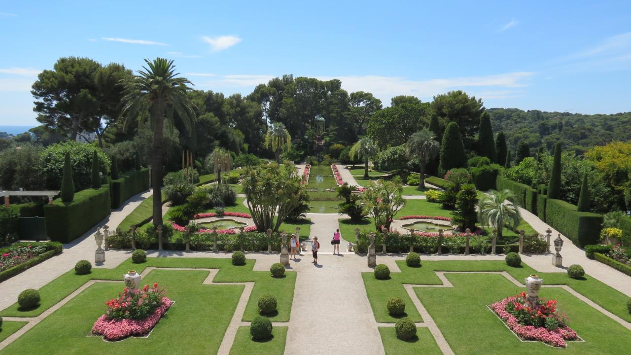 Villa eprussi rotchild st jean cap ferrat  